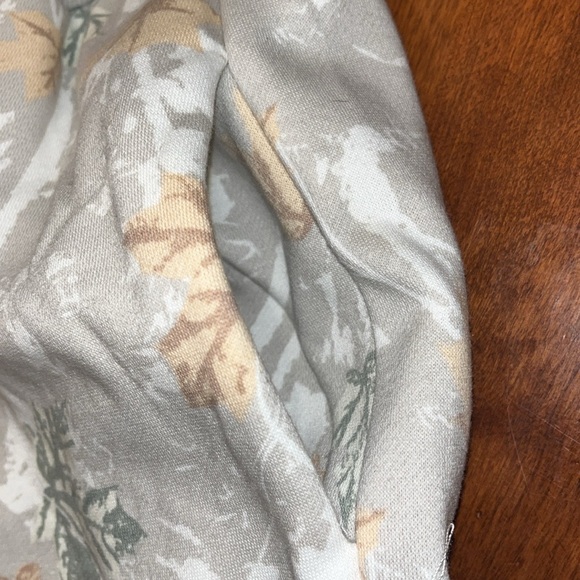 Eutten cream and grey high waisted fleece jogger sweat pants size large new - Picture 10 of 13